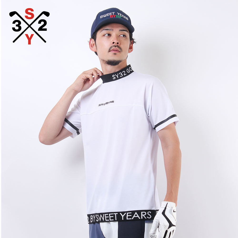 TONAL DRY モックネックTシャツ【SY-32】