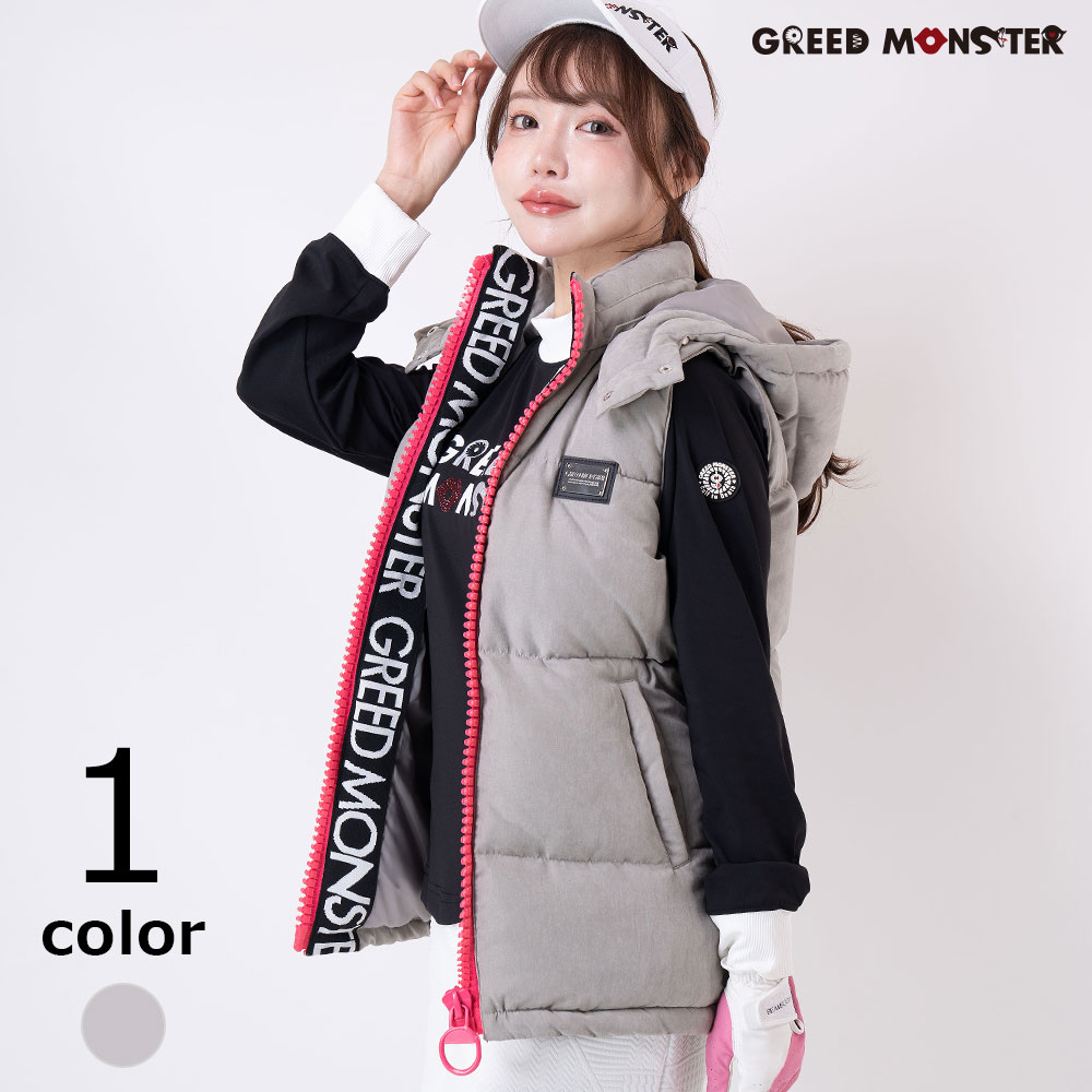 ポリピーチ 中綿ベスト【GREED MONSTER】