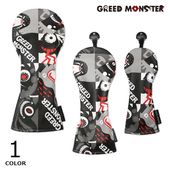 ブロックチェックモンスターヘッドカバー【GREED MONSTER】
