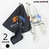 カラビナ付きドットモンスタータオル【GREED MONSTER】