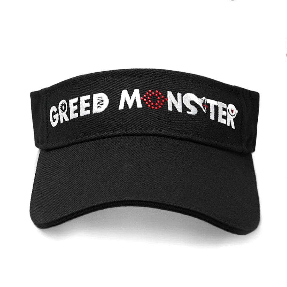 【GREED MONSTER】グリードモンスター ラインストーンサンバイザー