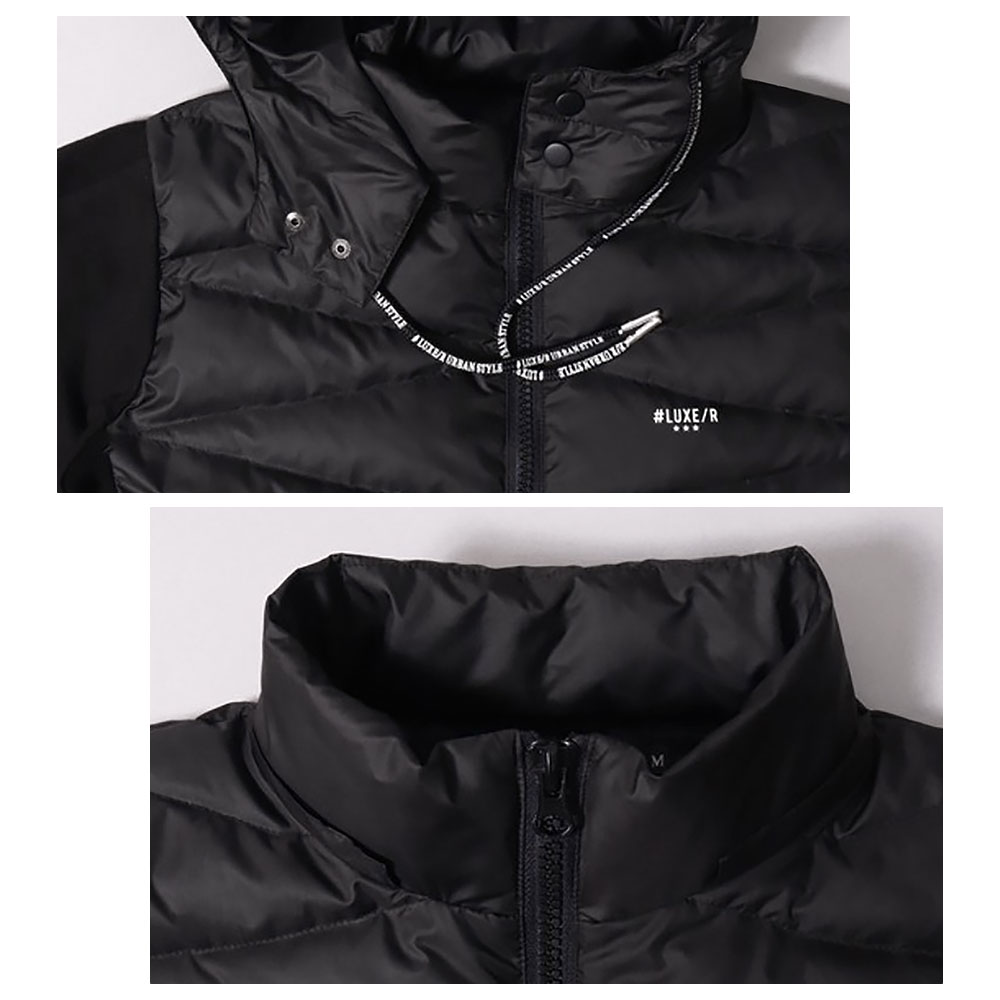 【MENS】LUXE/R GOLF ダウンフードジャケット
