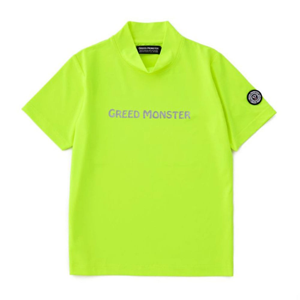 【GREED MONSTER】グリードモンスター ANNON ATHERA ネオンカラーモックネックTシャツ
