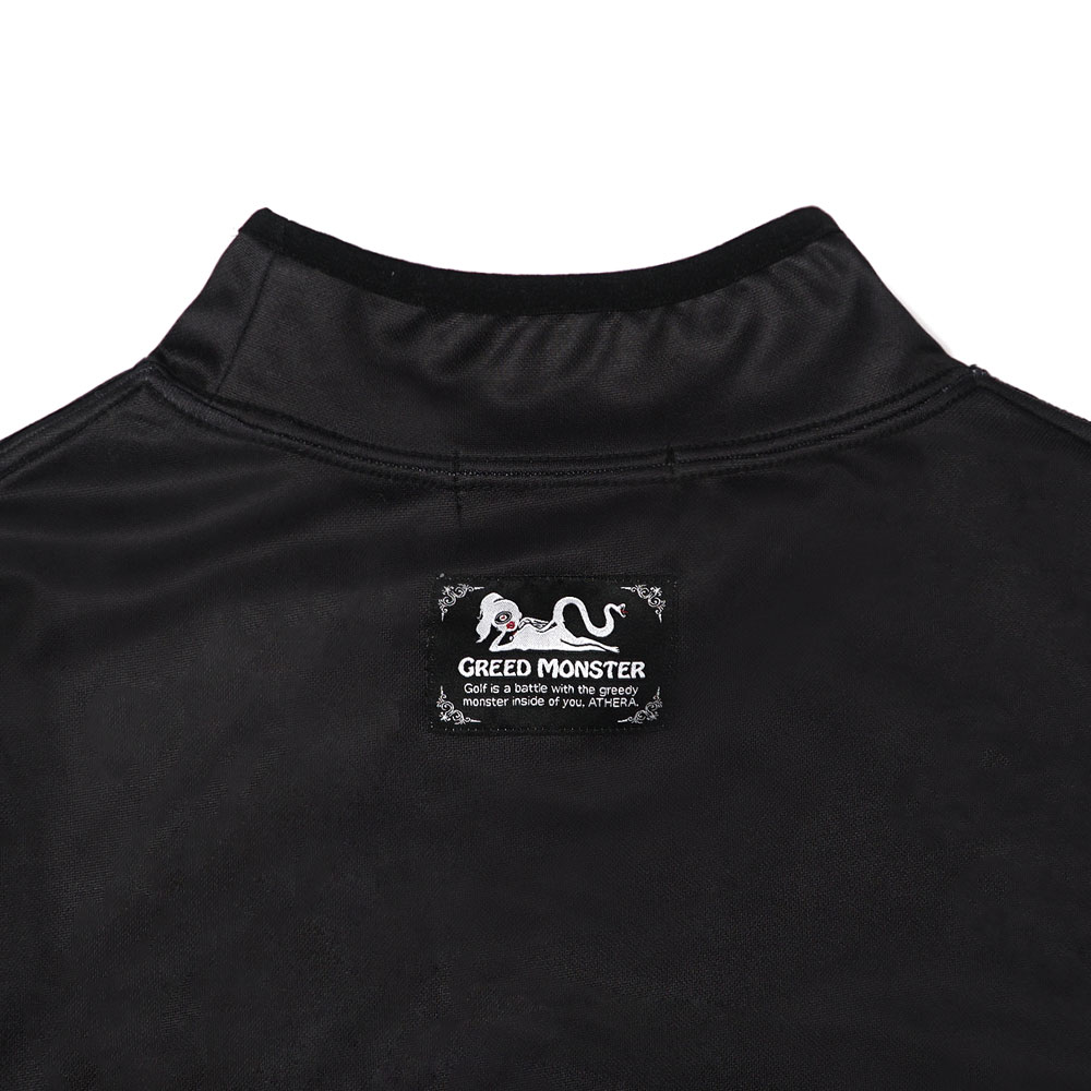 【GREED MONSTER】グリードモンスター RACE PATCH モックネック長袖カットソー