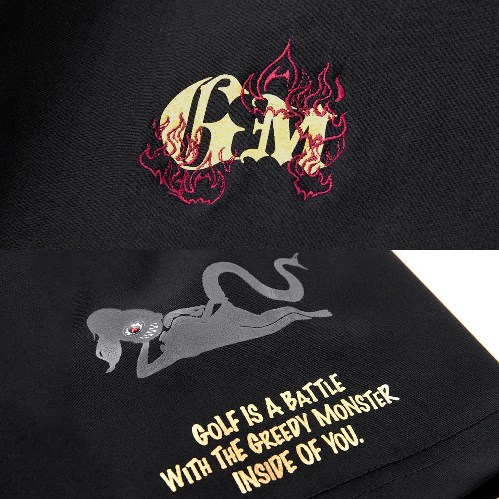 BIG ATHERA EYE カラフルモックネックＴシャツ