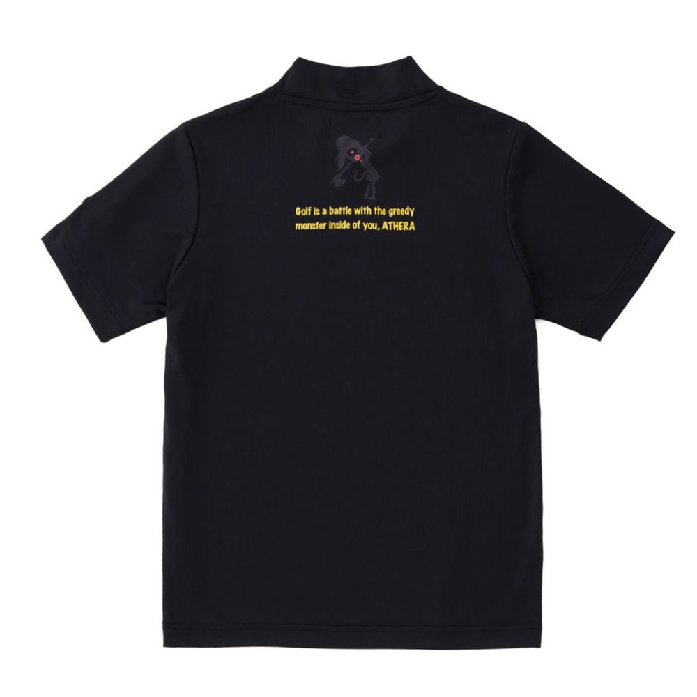 【GREED MONSTER】グリードモンスター Bordering Logo モックネックTシャツ