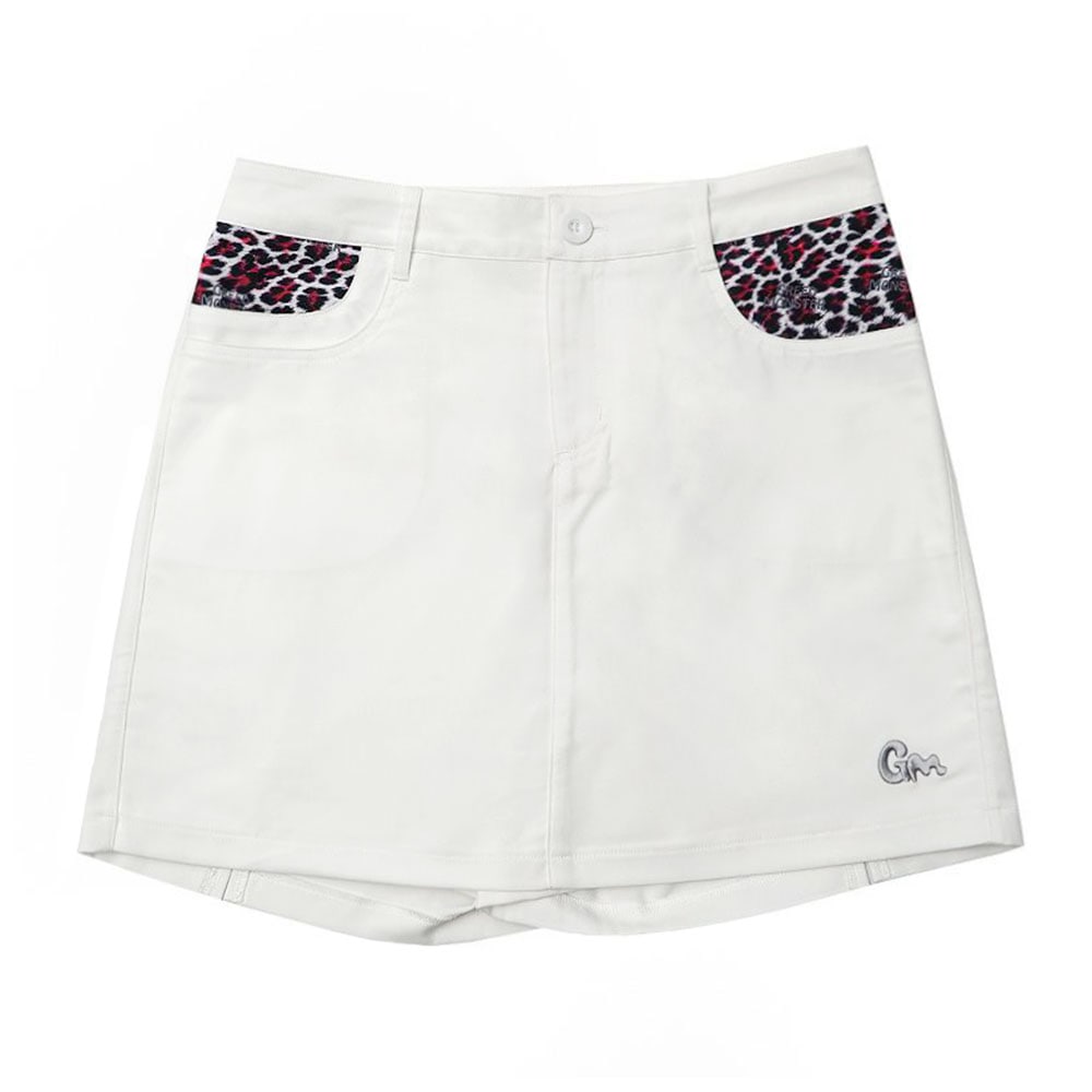 Leopard Pocket スカートパンツ