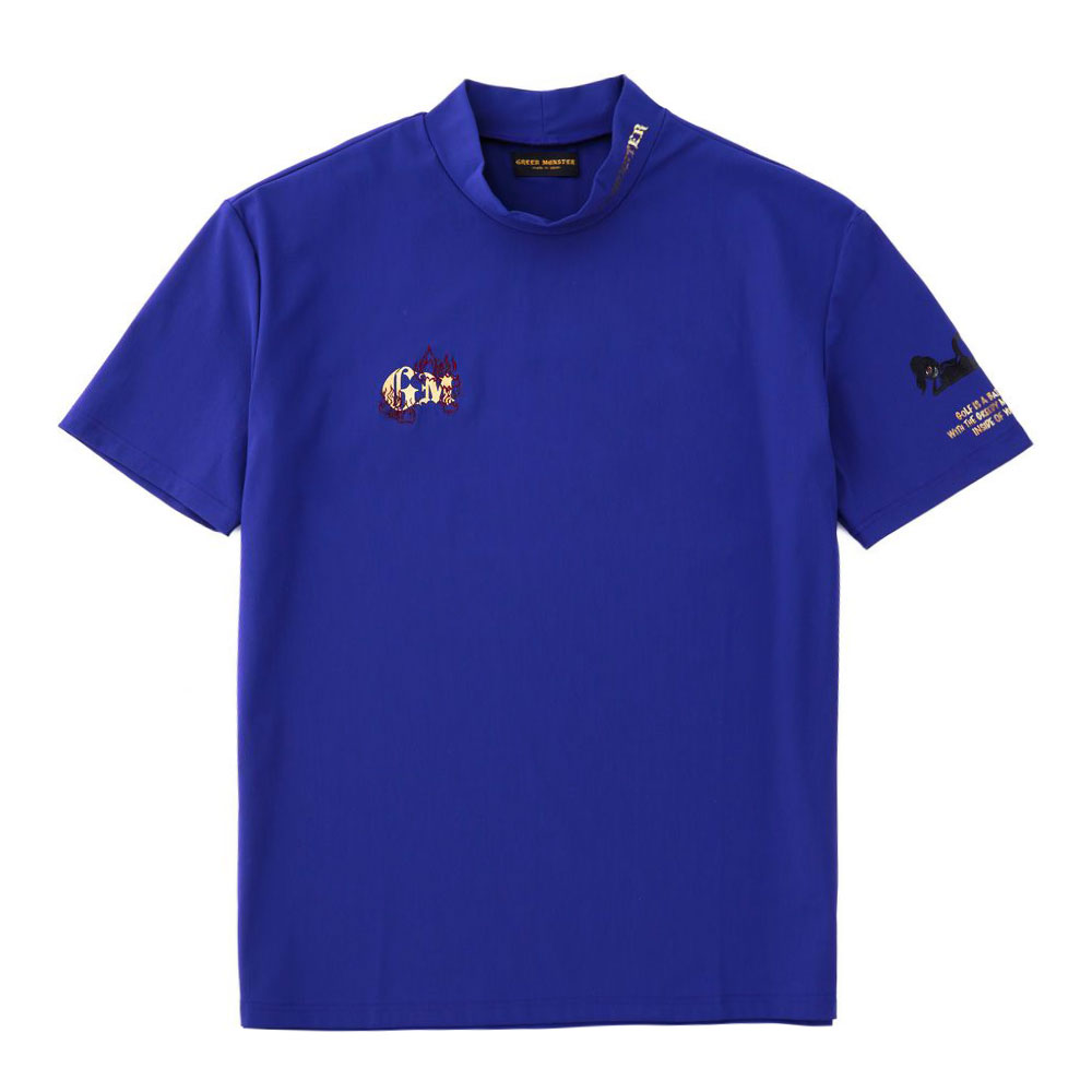 BIG ATHERA EYE カラフルモックネックＴシャツ