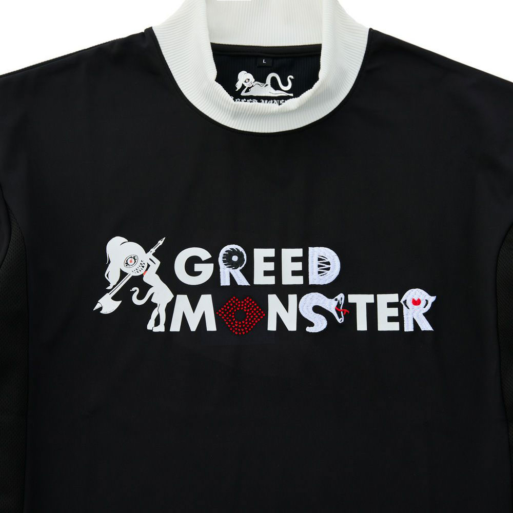 【GREED MONSTER】グリードモンスター Multi pattern モックネックTシャツ
