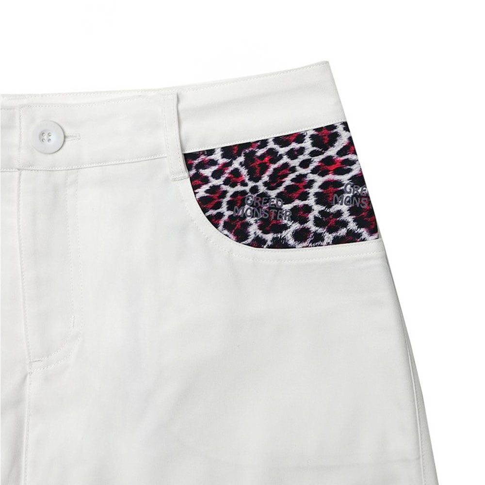 Leopard Pocket スカートパンツ