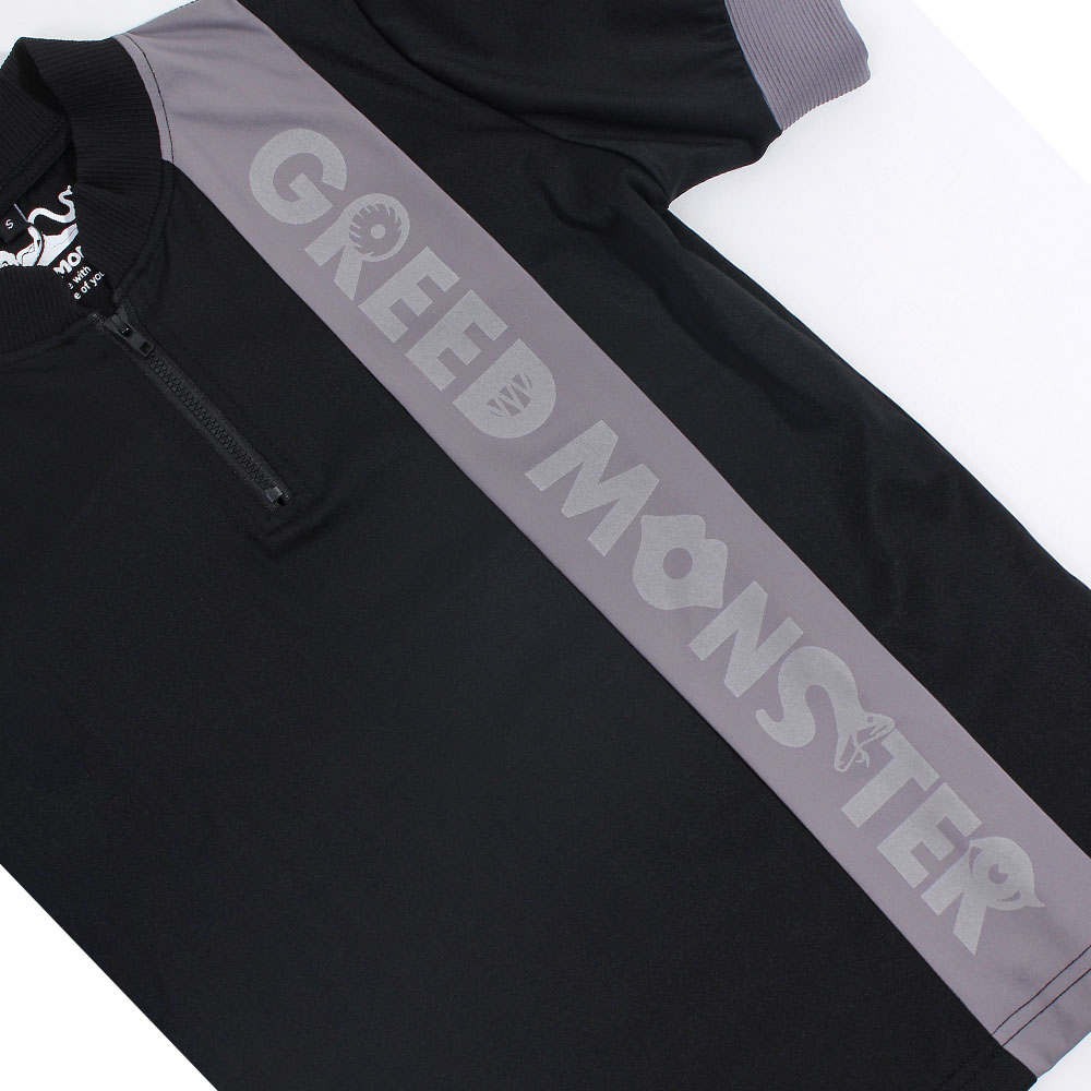 【GREED MONSTER】グリードモンスター All MonsterハーフZIPカットソー