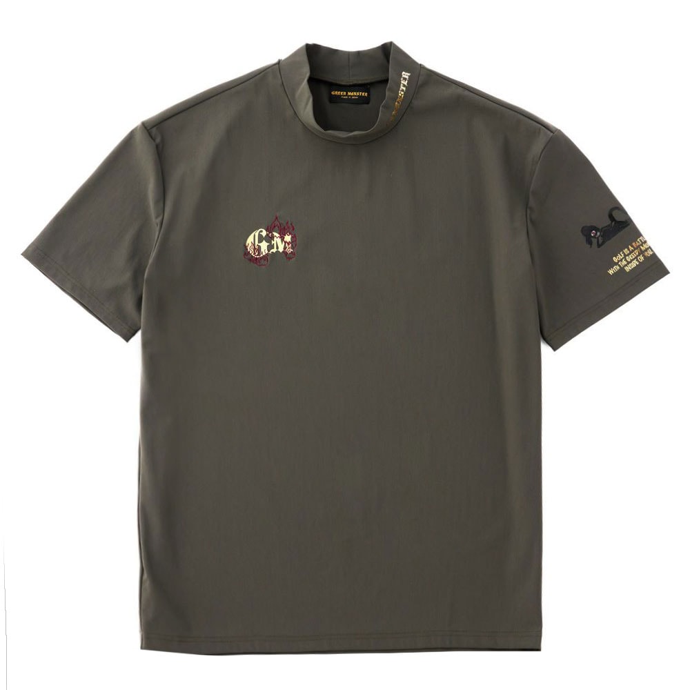 BIG ATHERA EYE カラフルモックネックＴシャツ