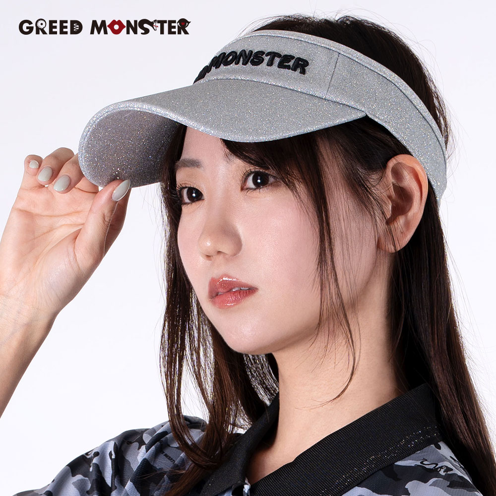 【GREED MONSTER】グリードモンスター Glitter Bonding サンバイザー