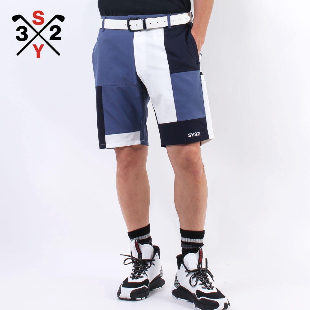 PATCHWORK DESIGN ショートパンツ【SY-32】