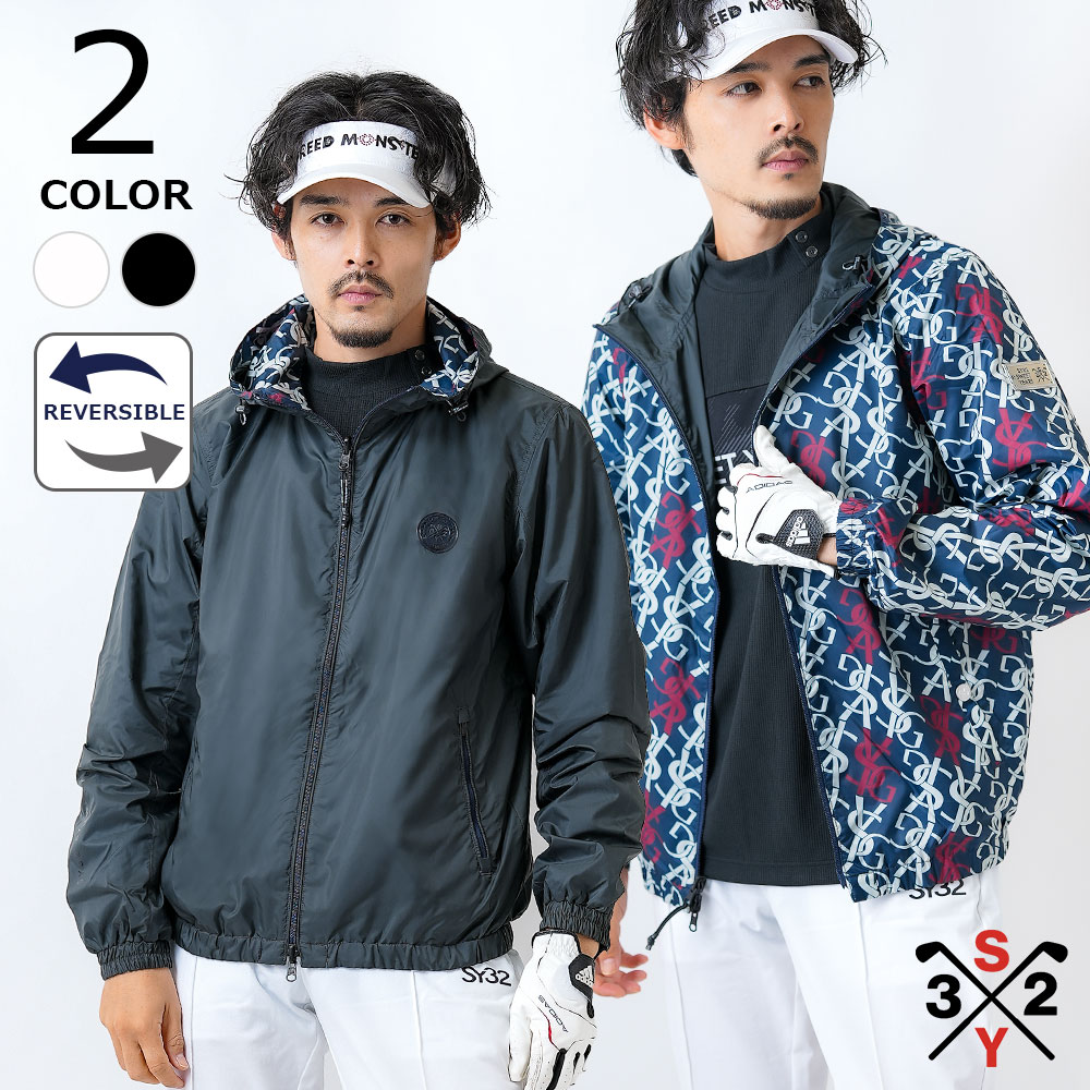 SYG グラフィックリバーシブルジャケット【SY32 GOLF】