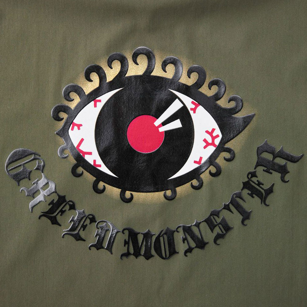 BIG ATHERA EYE カラフルモックネックＴシャツ