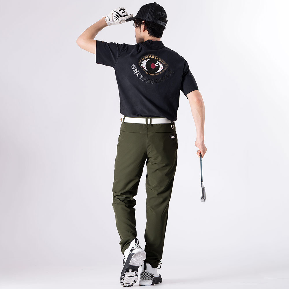 BIG ATHERA EYE カラフルモックネックＴシャツ