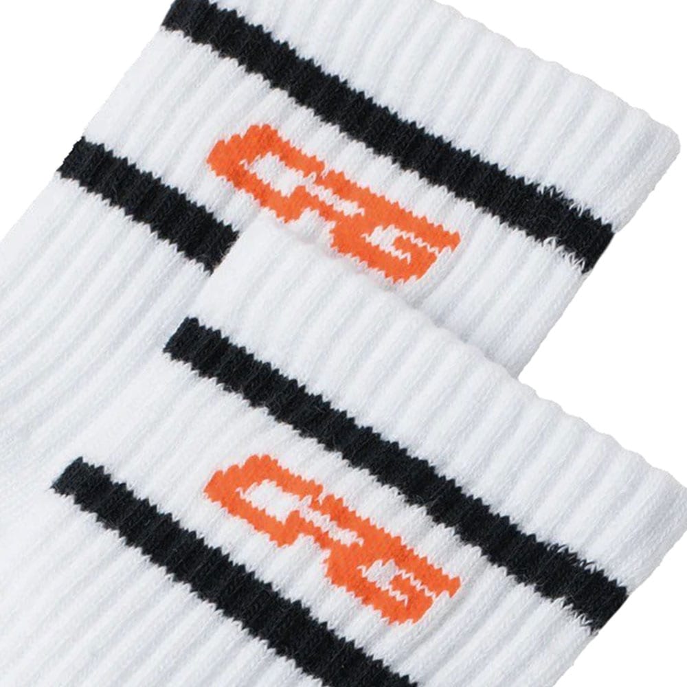メンズミドルソックス　WHITE【CPG GOLF】