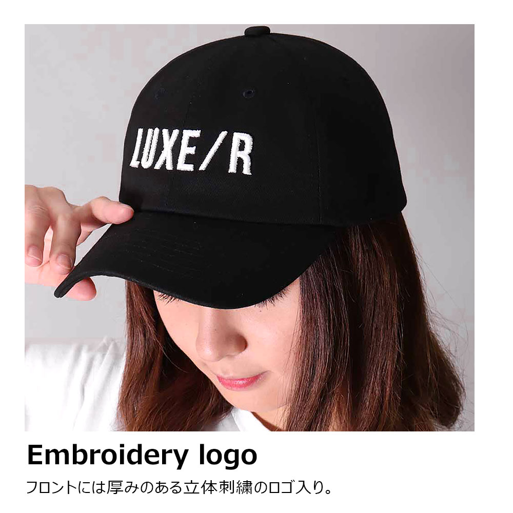 立体3D刺繍ロゴキャップ【LUXE/R GOLF(ラグジュゴルフ)】