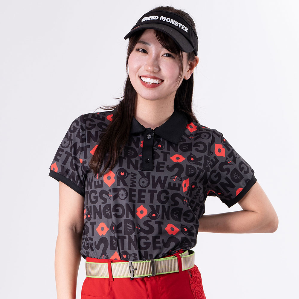 MONSTER Pattern ポロシャツ