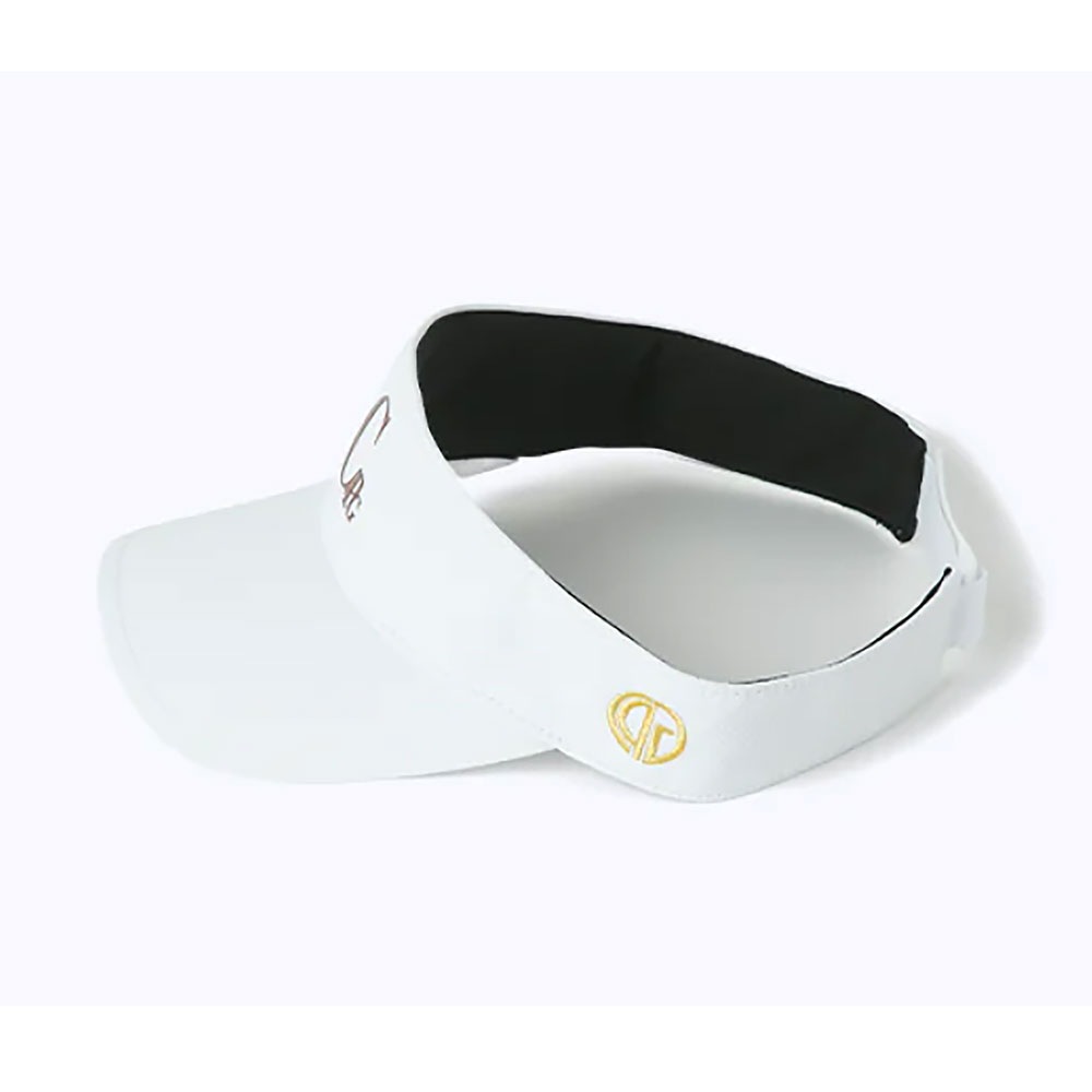 ドレッシーロゴサンバイザー　WHITE【CPG GOLF】