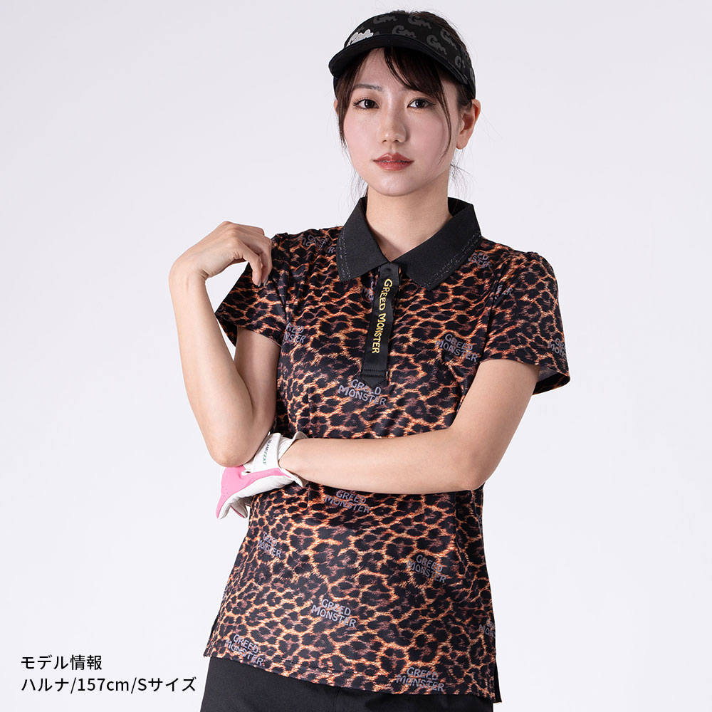 Original LEOPARD ポロシャツ