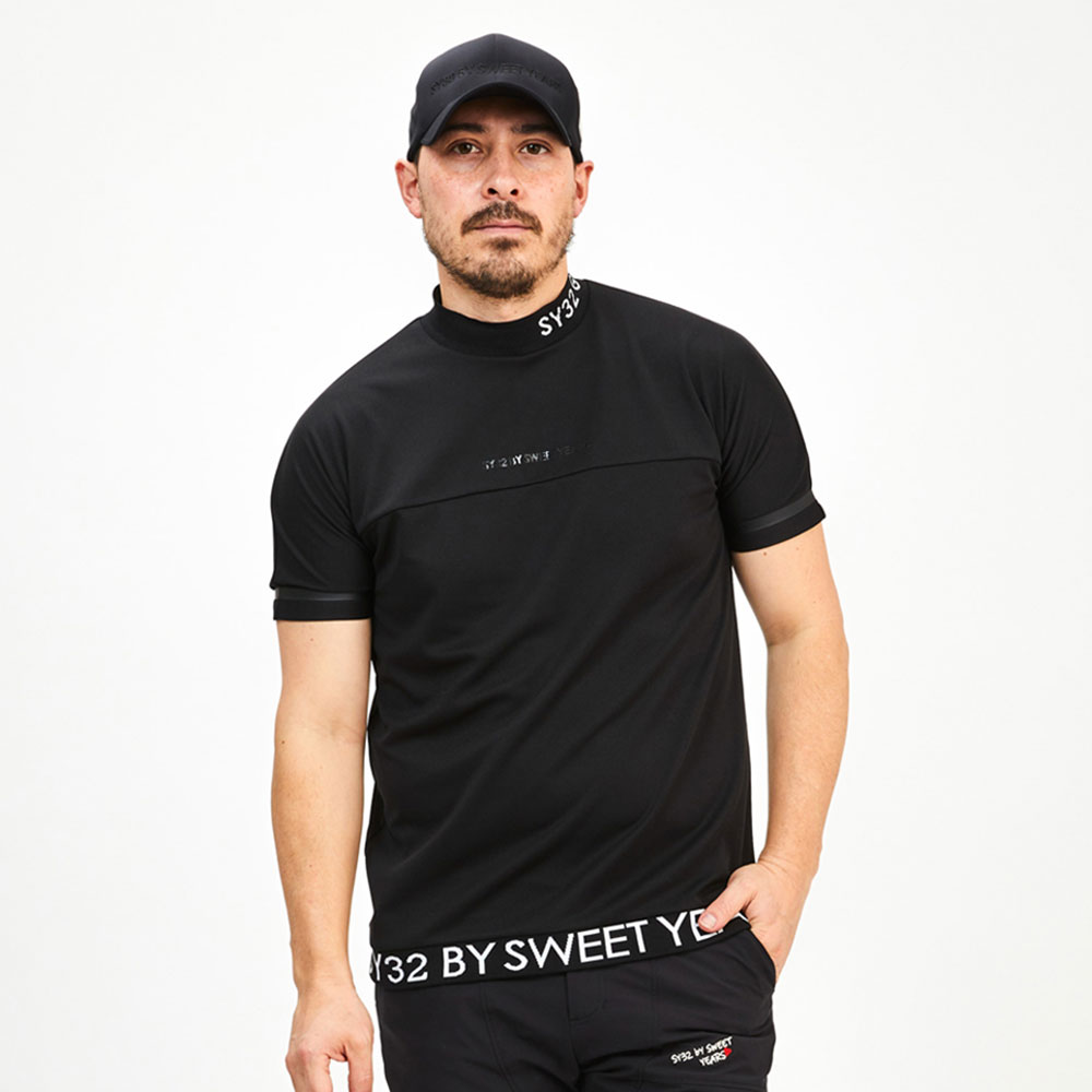 TONAL DRY モックネックTシャツ【SY-32】