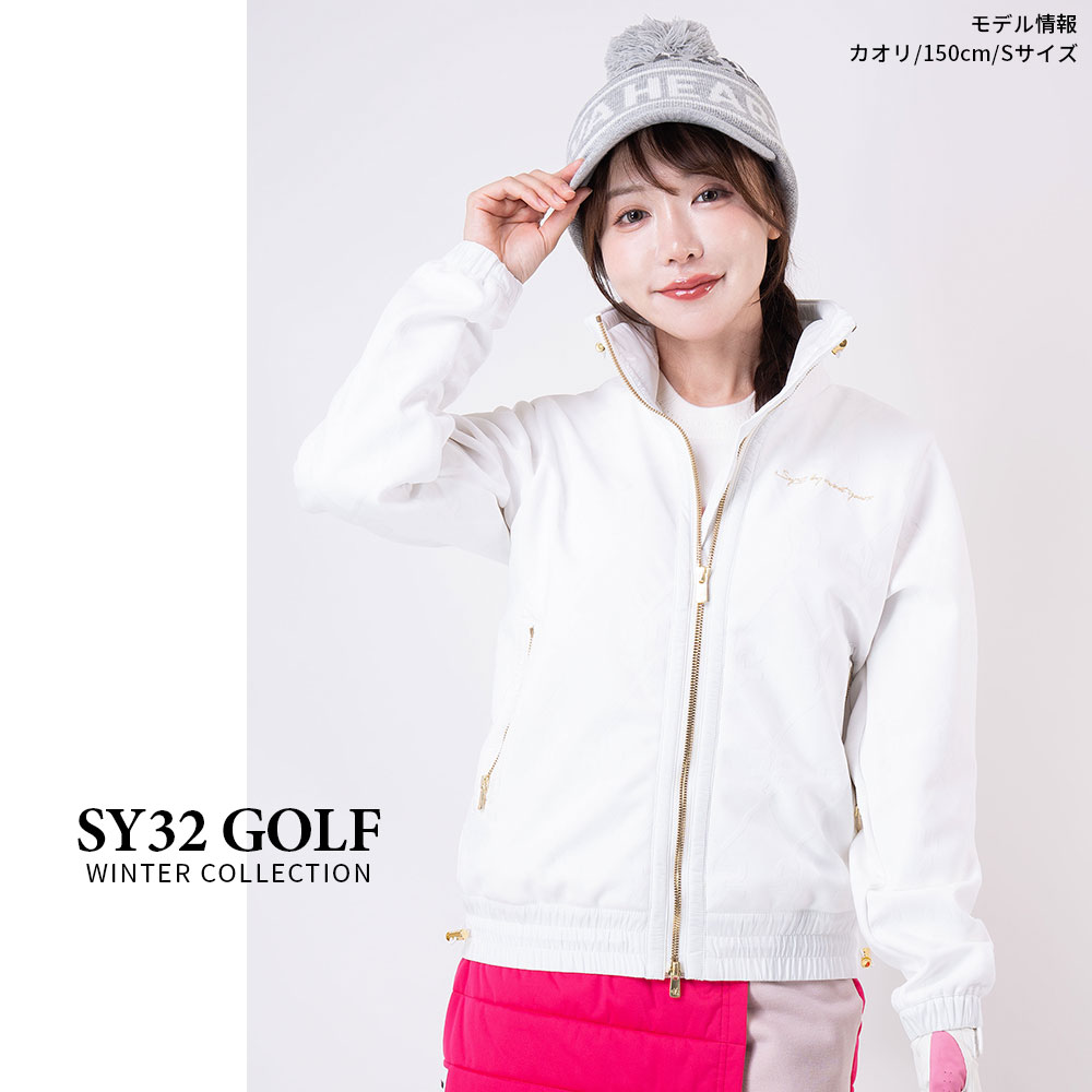 ジャガードハイブリッドジャケット【SY32 GOLF】
