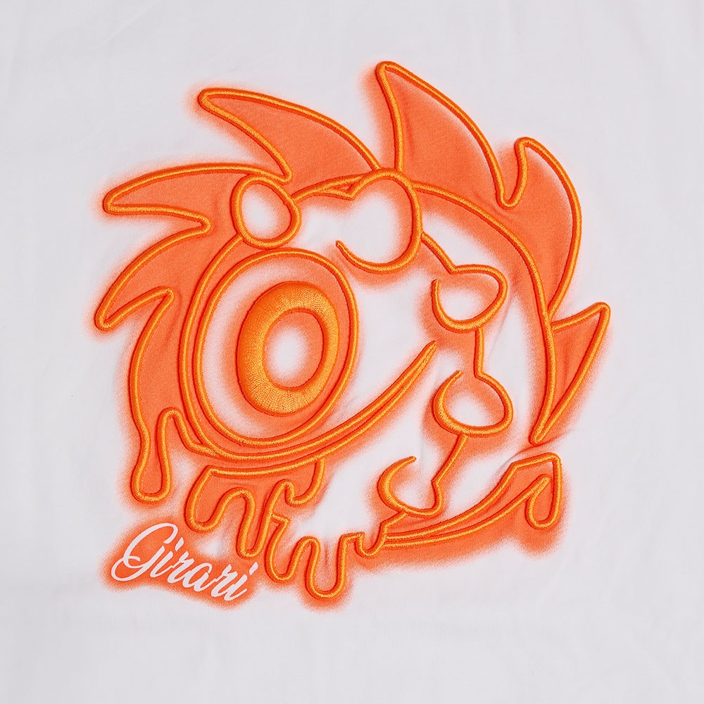 ネオンスプレー立体刺繍半袖Tシャツ【GREED MONSTER】