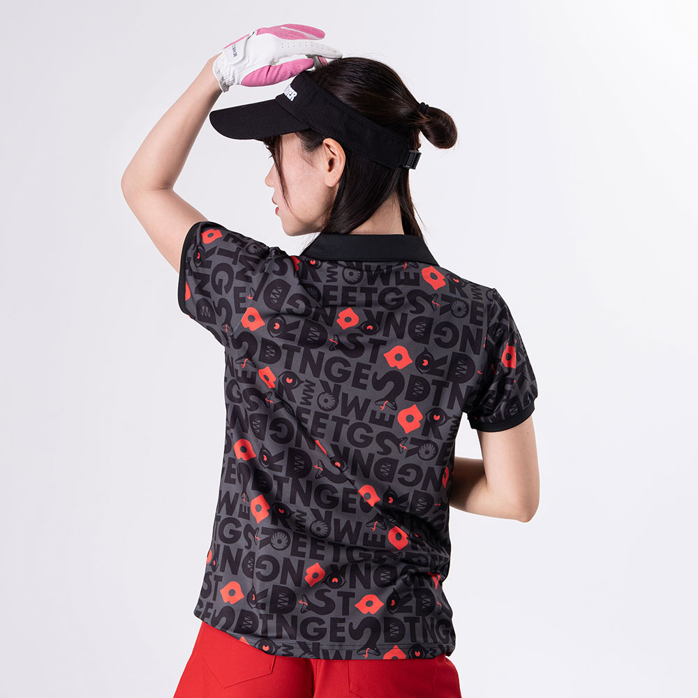 MONSTER Pattern ポロシャツ