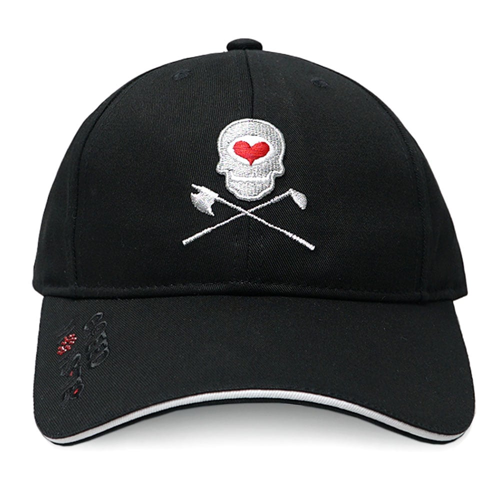 Embroidery Skull キャップ