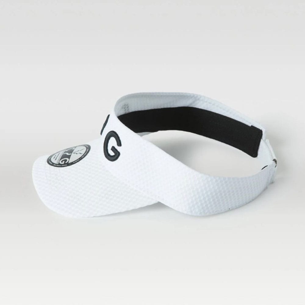 メッシュサンバイザー WHITE【CPG GOLF】