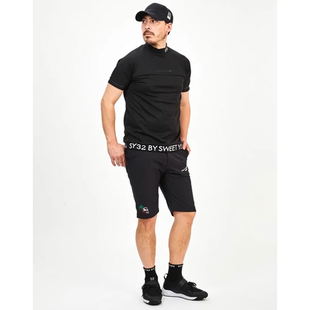 TONAL DRY モックネックTシャツ【SY-32】
