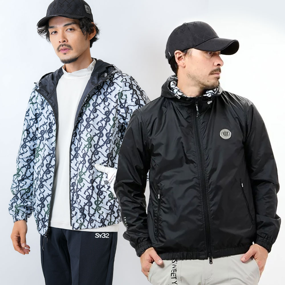 SYG グラフィックリバーシブルジャケット【SY32 GOLF】