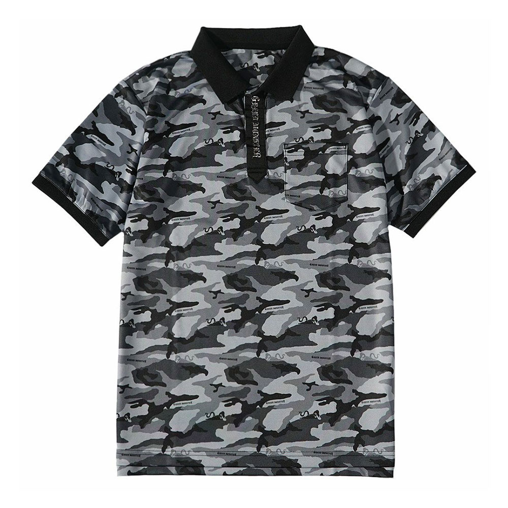 ATHERA Camouflage メッシュポロシャツ