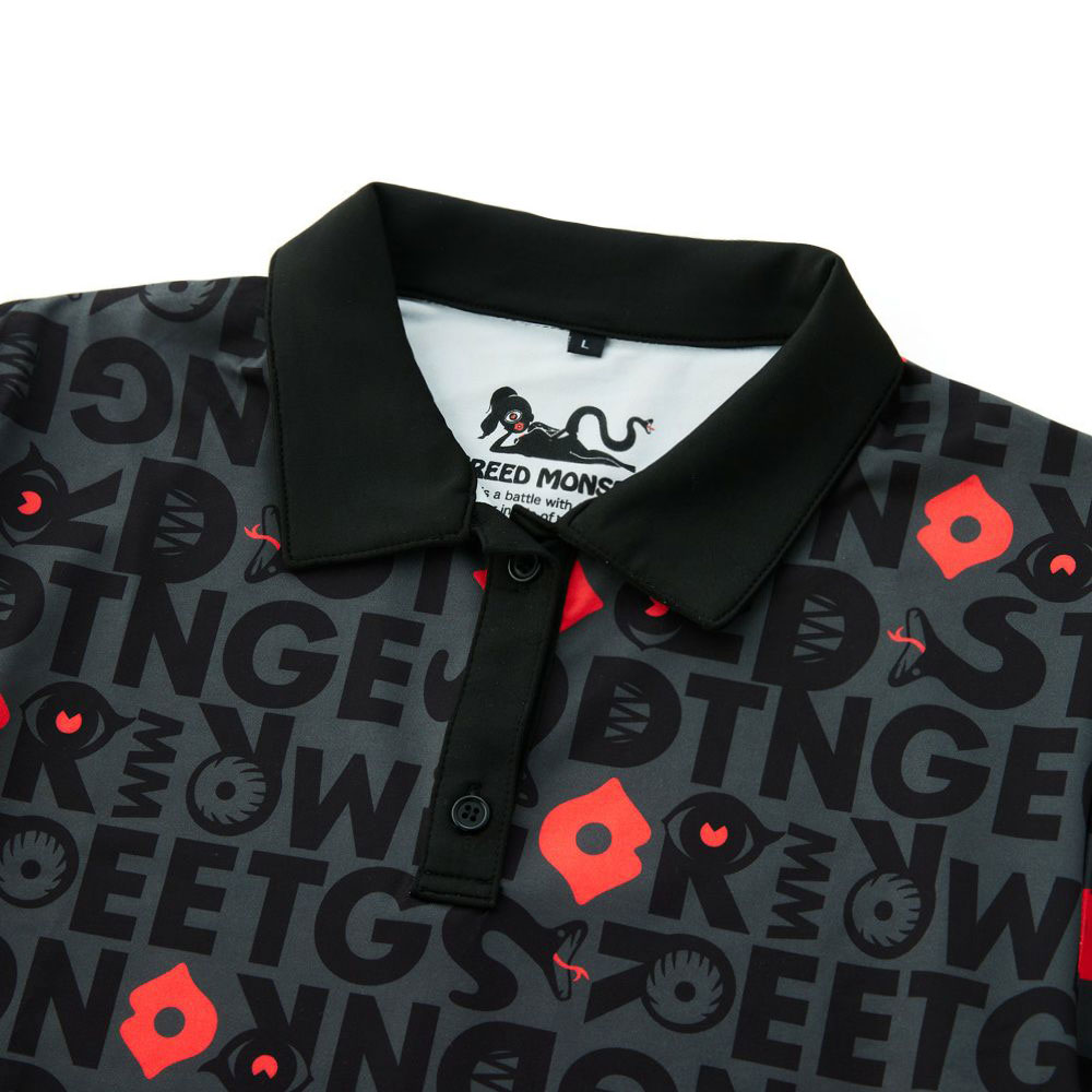 MONSTER Pattern ポロシャツ