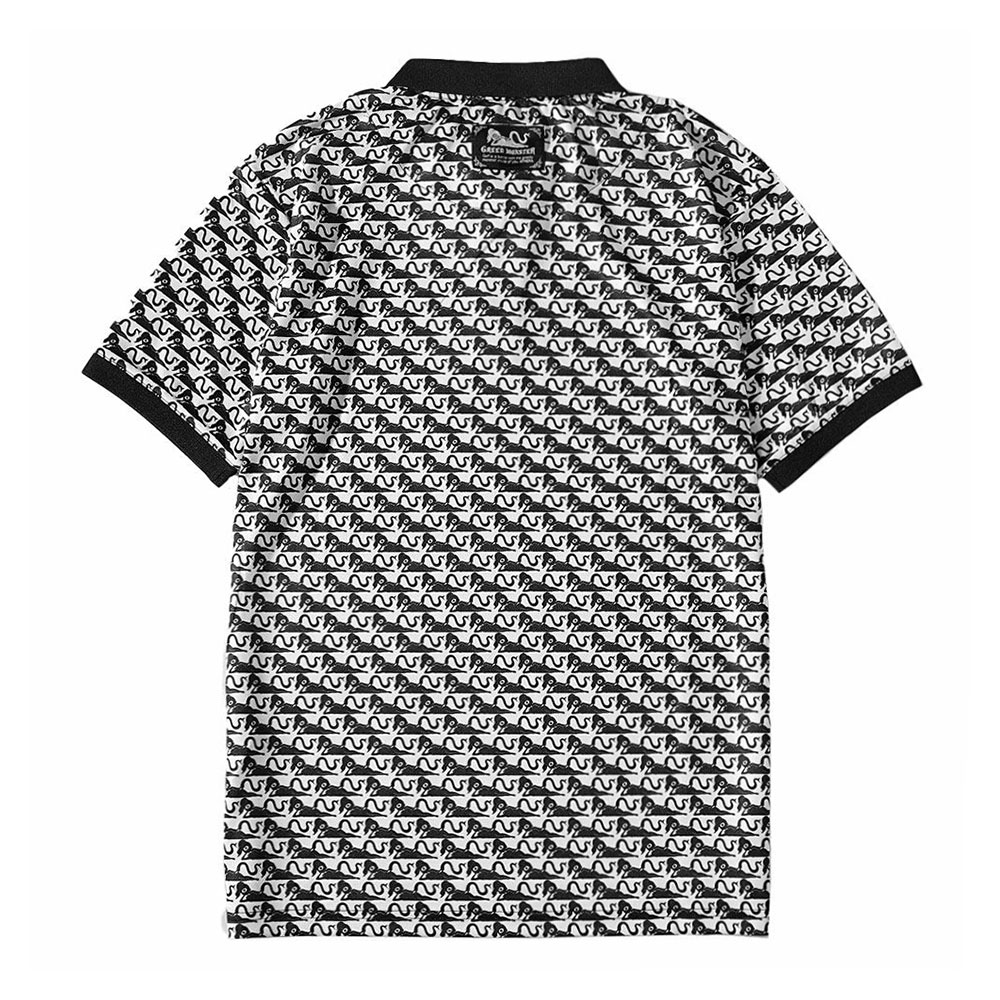 ATHERA pattern ポロシャツ