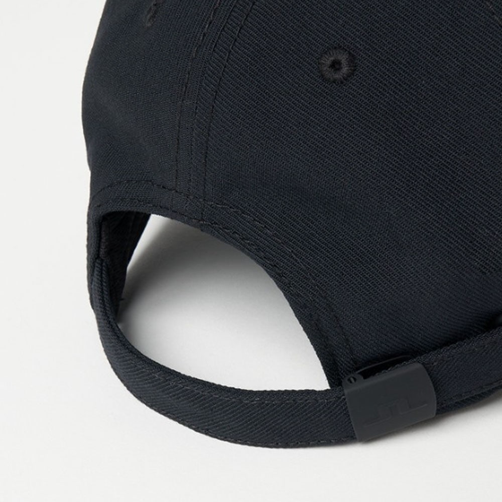 ロゴツイルキャップ　BLACK【J.LINDEBERG】