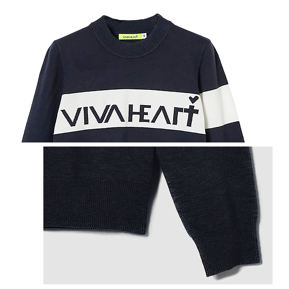 【LADIES】VIVAHEART　ロゴニット