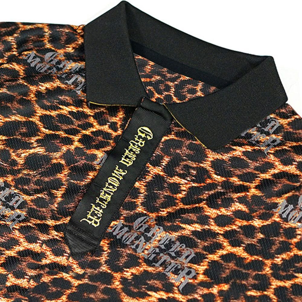 Original LEOPARD ポロシャツ