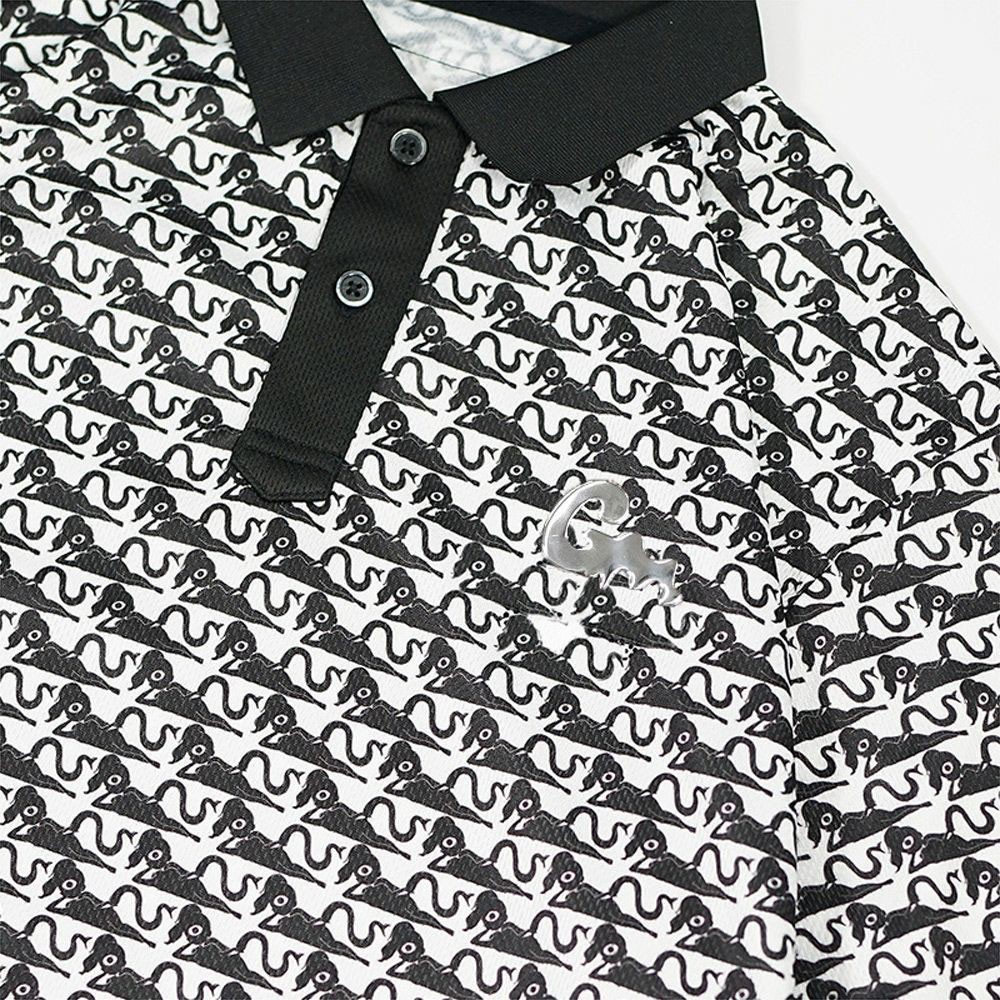 ATHERA pattern ポロシャツ